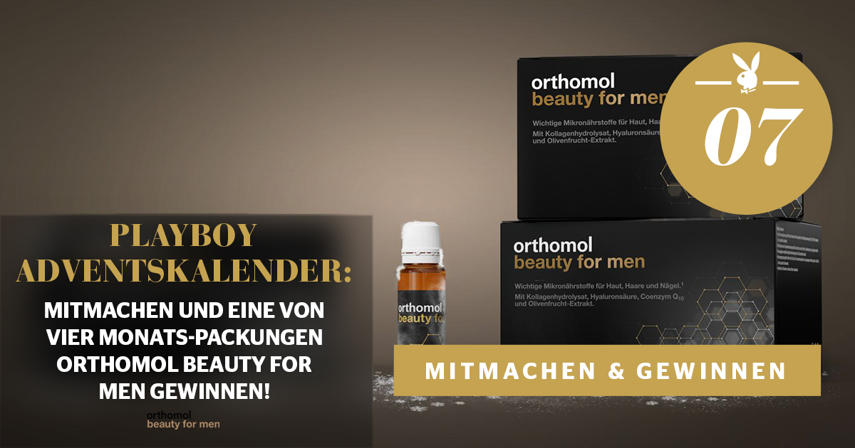 Gewinnen Sie Eine Von Vier 3 Monats Packungen Orthomol Beauty For Men