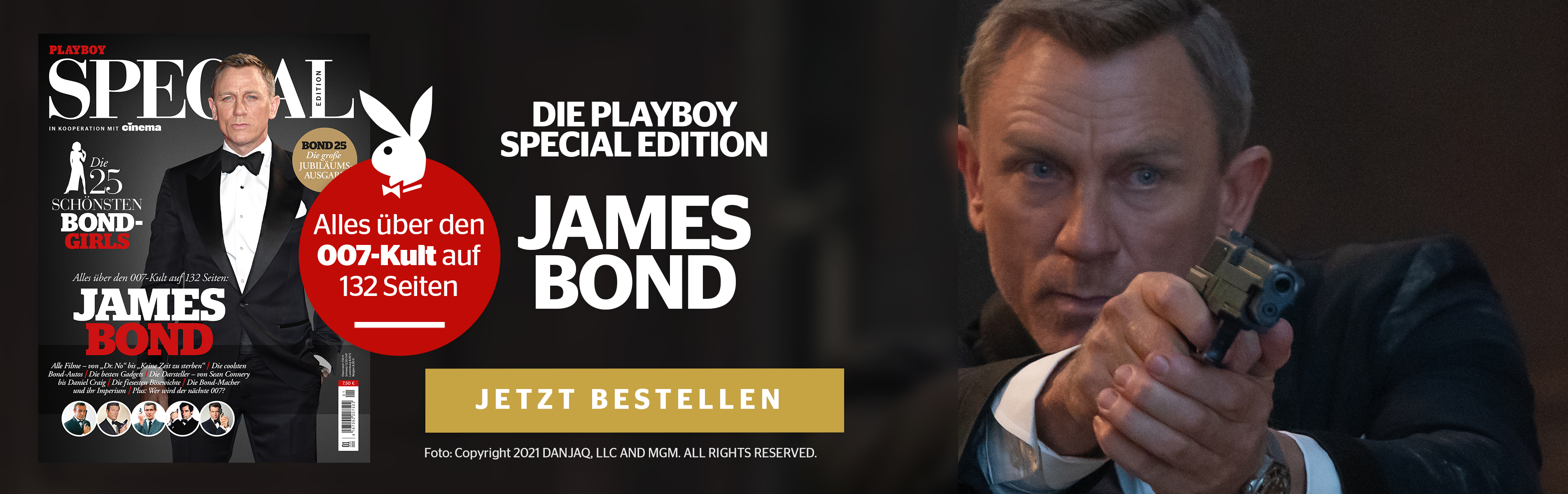 Werbemittel für die Special Edition zum 25. James Bond Film