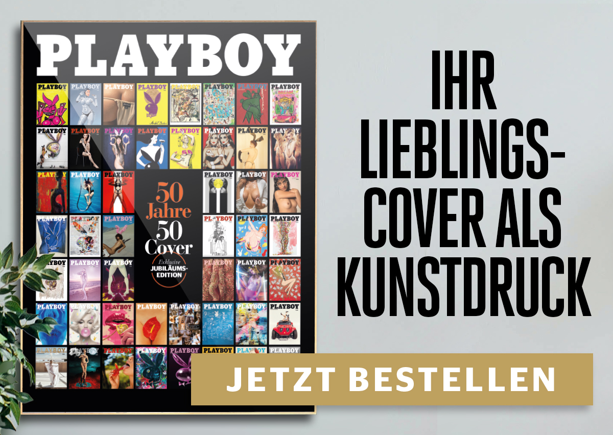 Ihr Lieblings-Cover als Kunstdruck: Exklusiv im Playboy Shop