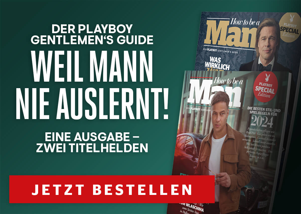 Die neue Special Edition „How to be a Man“ mit den besten Stil- und Spielregeln für 2024