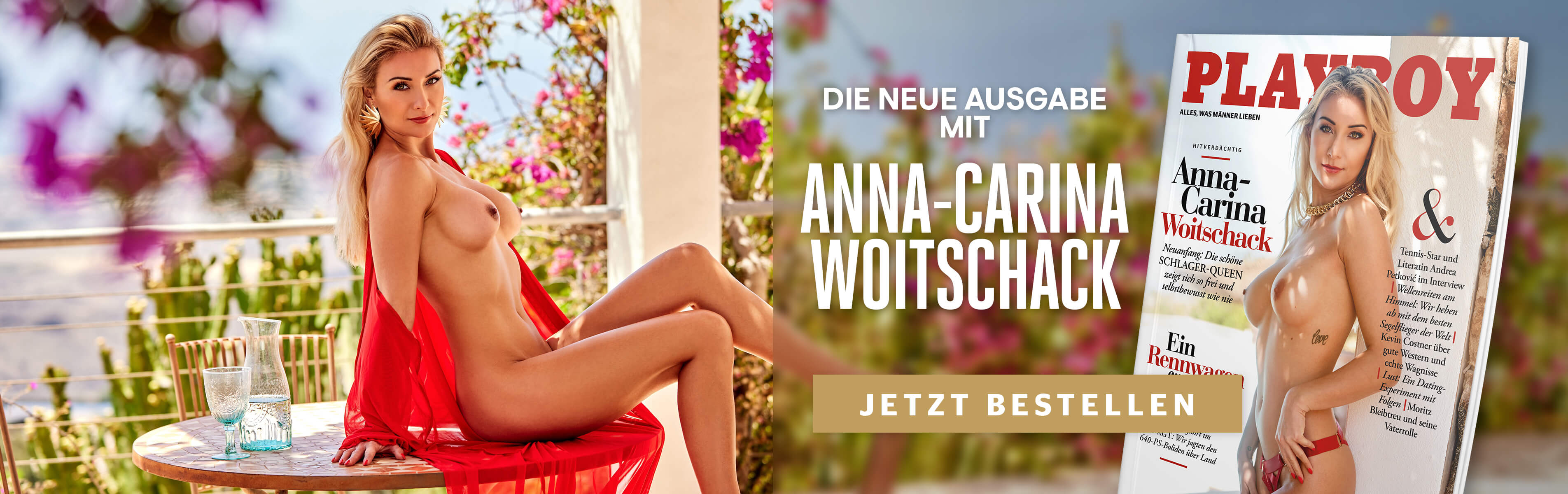 Die neue September-Ausgabe mit Schlagerstar Anna-Carina Woitschack