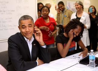 Auch in seiner Zeit als US-Präsident behielt Barack Obama seine lockere und humorvolle Art bei