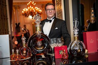 Präsentierte den edelsten Cognac der Welt: Brand Ambassador Thomas Zilm (Louis XIII)
