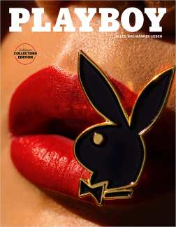 Das Model Clédia Fortin auf dem exklusiven Collector’s Edition Cover der Dezember-Ausgabe des Playboy – inszeniert von Ana Dias