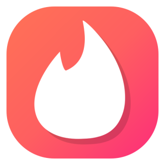 Icon der Dating-App Tinder