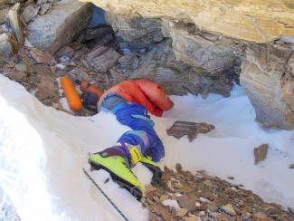 „Green Boots“ am Mount Everest