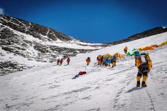 Lhotse Flanke am Mount Everest