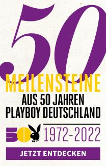 Zum 50. Jubiläum von Playboy Deutschland: Eine Zeitreise durch die Jahrzehnte