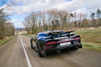 Heck des Bugatti Chiron Super Sport