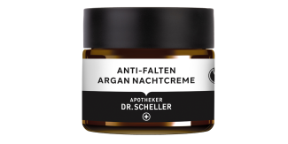 „Anti-Falten Argan Nachtcreme“ von Apotheker Dr. Scheller 