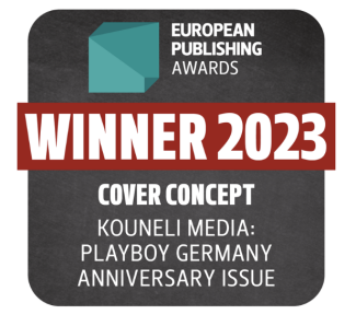 Ausgezeichnet! Playboys Jubiläumsausgabe gewinnt den European Publishing Award