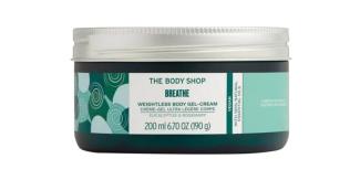 Körperpflege-Ritual gegen Müdigkeit: „Breath Weightless Body Gel-Creme“ von The Body Shop 