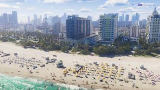 Die Strandpromenade von Vice City in GTA6 