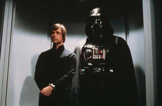 Star Wars: Episode VI – Die Rückkehr der Jedi-Ritter – Luke und Darth Vader kommen in den Thronsaal des Imperators