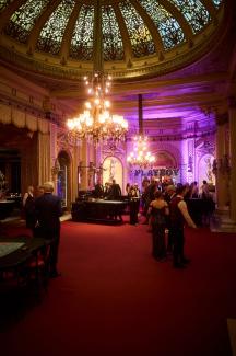 Eingang zum Florentiner-Saal im Casino Baden-Baden mit Playboy-Torbogen