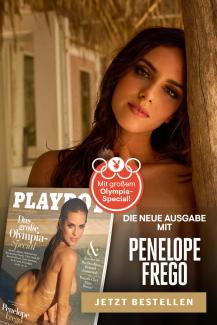 Die neue August-Ausgabe mit Penelope Frego