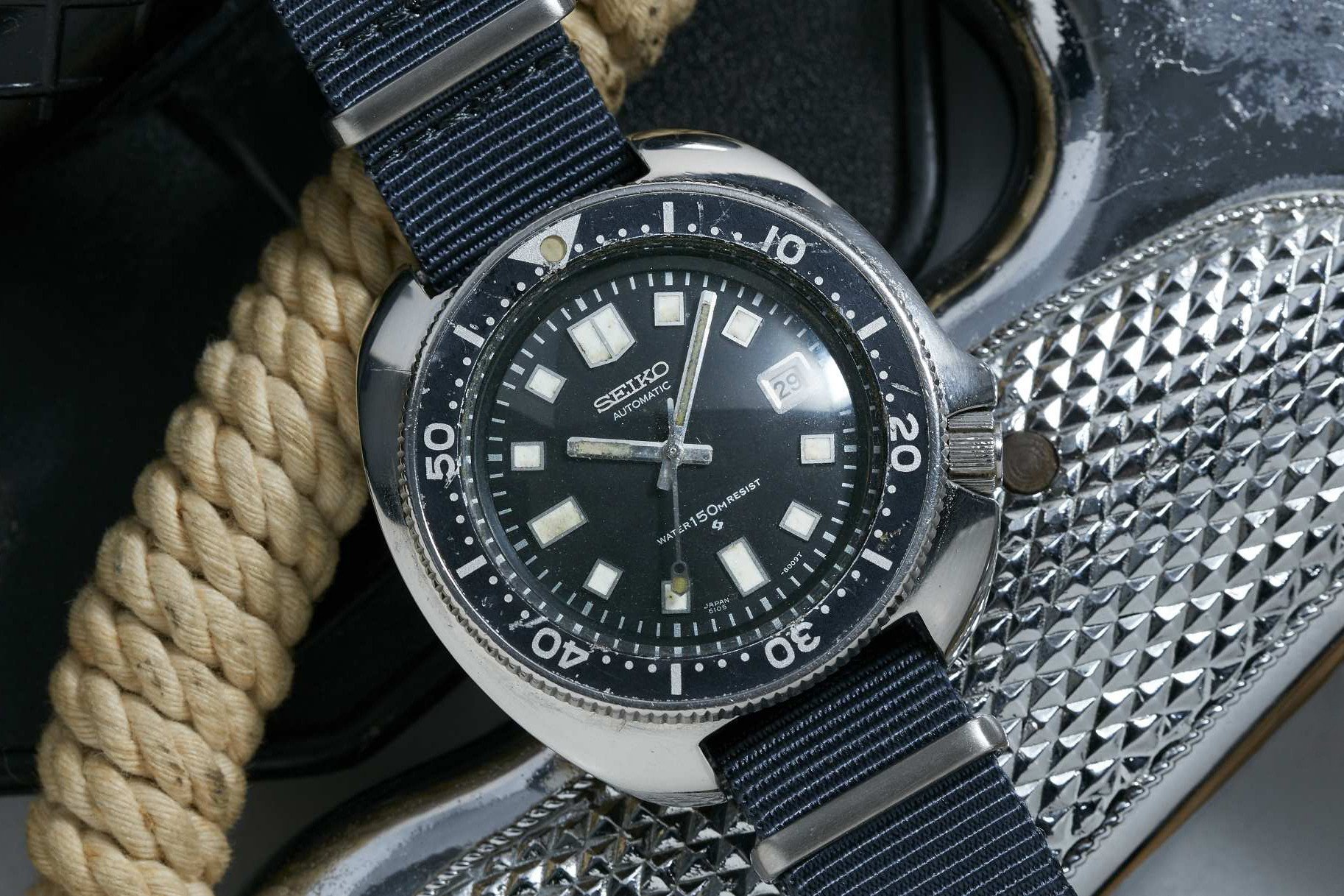 M nner Uhren die Seiko 6105 Playboy